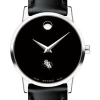 SFASU Women's Movado Museum with Leather Strap