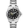 Oral Roberts Men's TAG Heuer Steel Aquaracer with Black Dial - Image 2