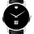 BU Men's Movado Museum with Leather Strap - Image 1