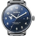 West Virginia Shinola Watch, The Canfield 43mm Blue Dial - Image 1
