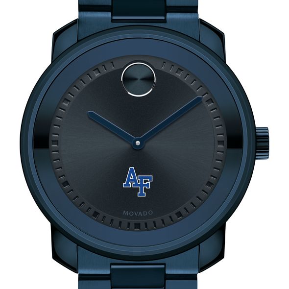 US Air Force Academy Men's Movado BOLD Blue Ion with Bracelet - Image 1