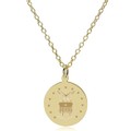USAFA 14K Gold Pendant & Chain - Image 1