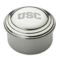 University of Southern California Pewter Keepsake Box - Image 1