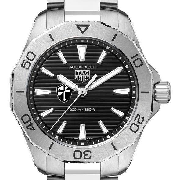 Providence Men's TAG Heuer Steel Aquaracer with Black Dial - Image 1