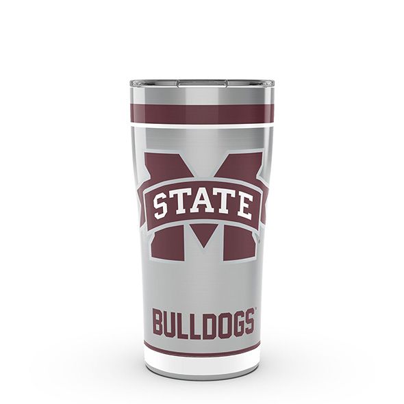 MS State 20 oz. Stainless Steel Tervis Tumblers with Hammer Lids - Set of 2 - Image 1