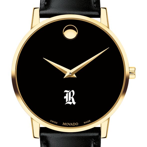 Rice Men's Movado Gold Museum Classic Leather - Image 1