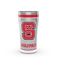 NC State 20 oz. Stainless Steel Tervis Tumblers with Hammer Lids - Set of 2
