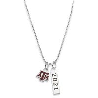 Texas A&M University 2021 Sterling Silver Necklace
