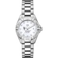 click to view Trinity Women's TAG Heuer Steel Aquaracer with MOP Diamond Dial - Image 2