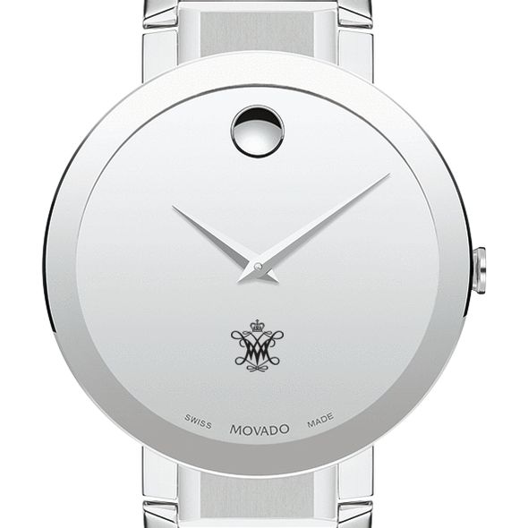College of William & Mary Men's Movado Sapphire Museum with Bracelet