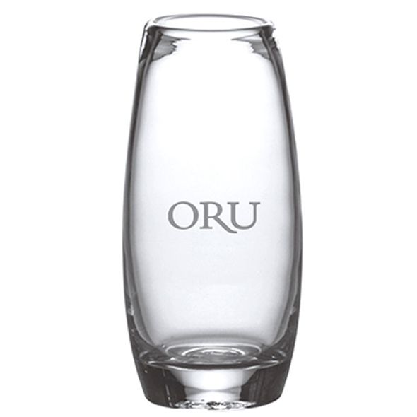 Oral Roberts Glass Addison Vase by Simon Pearce - Image 1