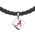 Alabama Leather Necklace with Sterling Silver Tag - Image 2