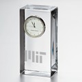 MIT Tall Glass Desk Clock by Simon Pearce - Image 1