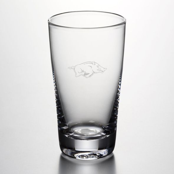 Arkansas Razorbacks Ascutney Pint Glass by Simon Pearce - Image 1
