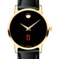 Stanford Women's Movado Gold Museum Classic Leather - Image 1