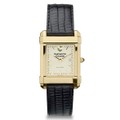Dartmouth Men's Gold Quad with Leather Strap - Image 2