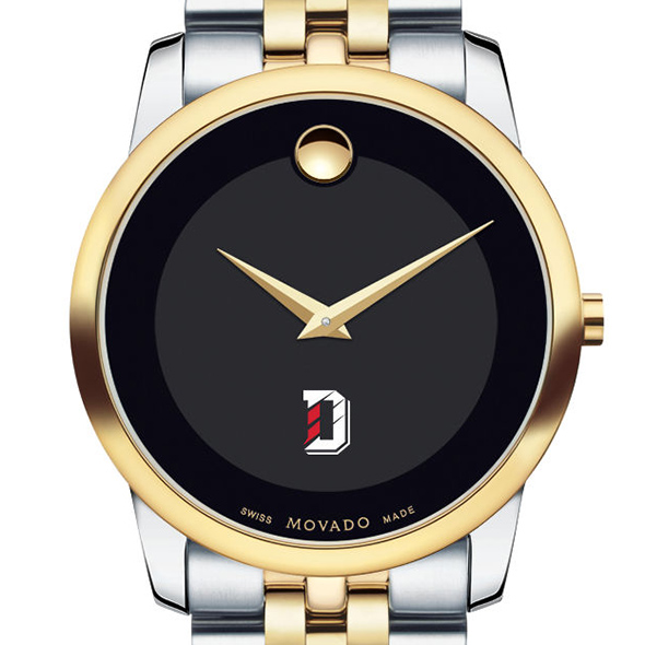 Davidson College Men's Movado Two-Tone Museum Classic Bracelet