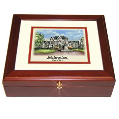 Penn Eglomise Desk Box