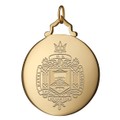 Naval Academy Monica Rich Kosann Round Charm in Gold with Stone - Image 2