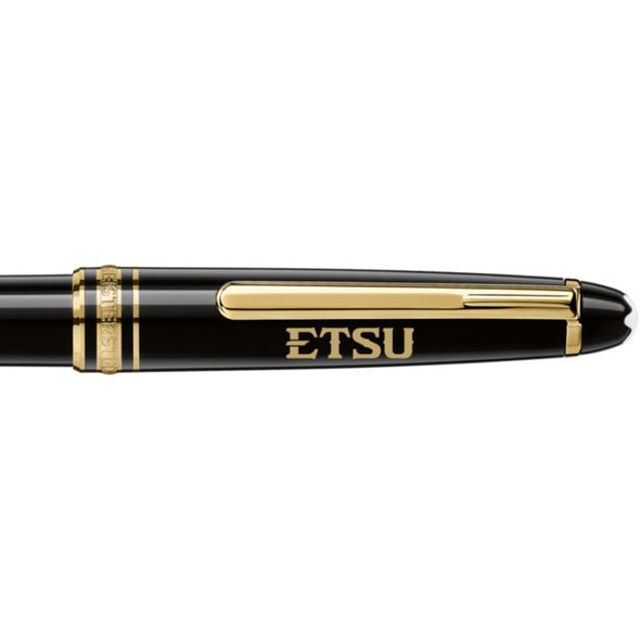 East Tennessee State University Montblanc Meisterstück Classique Ballpoint Pen in Gold