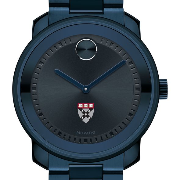 Harvard Business School Men's Movado BOLD Blue Ion with Bracelet