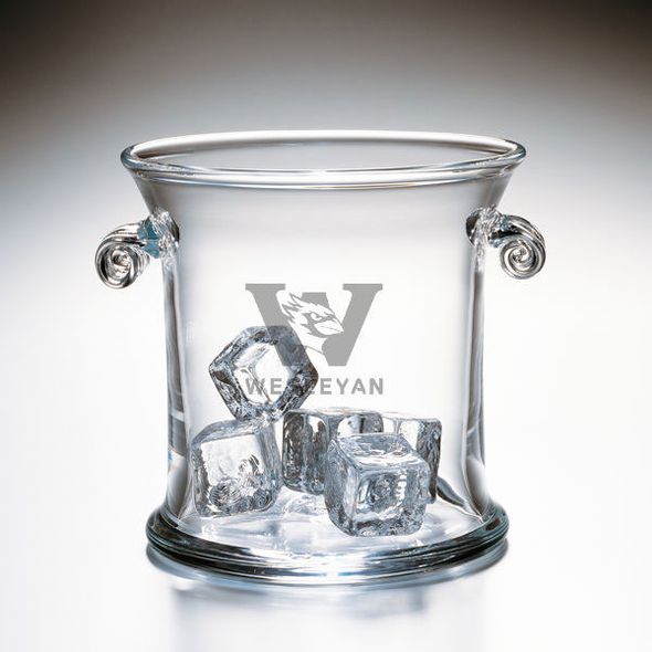 Wesleyan Glass Ice Bucket by Simon Pearce - Image 1