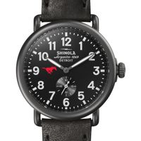 SMU Shinola Watch, The Runwell 41mm Black Dial