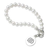 UT Dallas Pearl Bracelet with Sterling Silver Charm