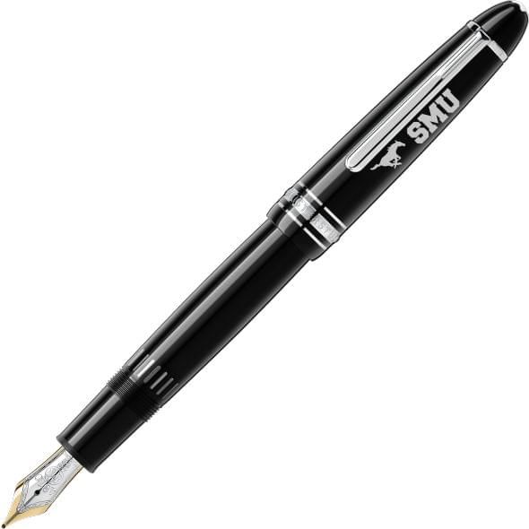 Southern Methodist University Montblanc Meisterstück LeGrand Fountain Pen in Platinum