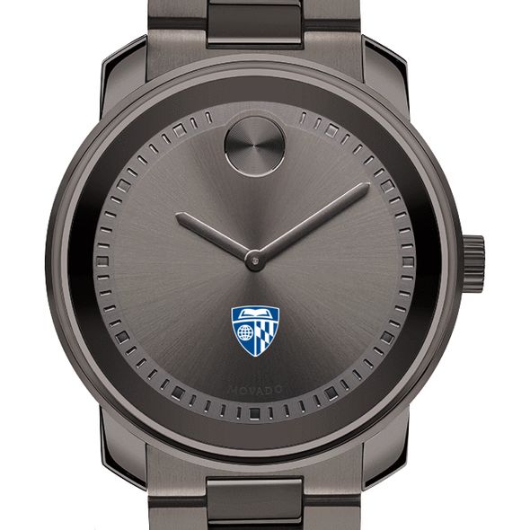Johns Hopkins University Men's Movado BOLD Gunmetal Grey
