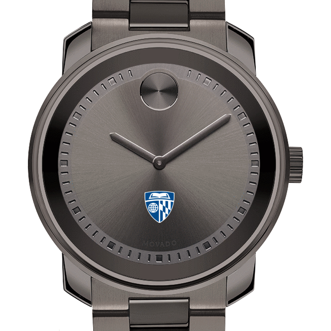 Johns Hopkins Men's Movado BOLD Gunmetal Grey