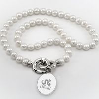 Drexel Pearl Necklace with Sterling Silver Charm