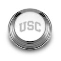 University of Southern California Pewter Paperweight - Image 1