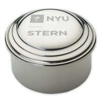 NYU Stern Pewter Keepsake Box