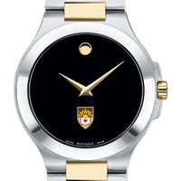 Lehigh Men's Movado Collection Two-Tone Watch with Black Dial