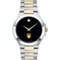Lehigh Men's Movado Collection Two-Tone Watch with Black Dial - Image 2