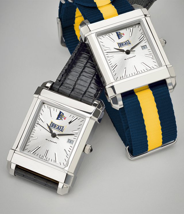 Drexel University Men's Watches. TAG Heuer, MOVADO, M.LaHart