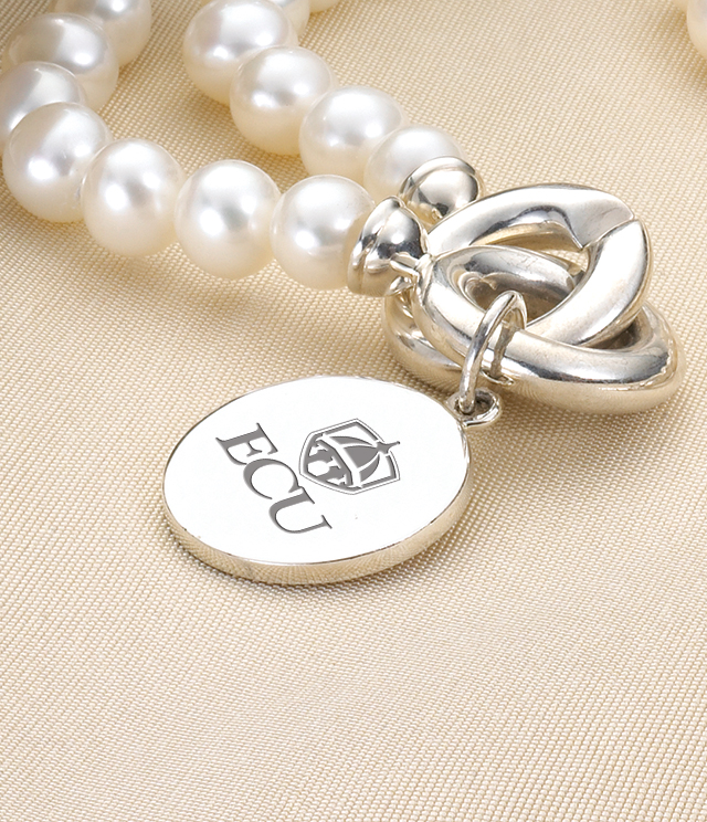East Carolina University Jewelry for Women - Sterling Silver Charms, Bracelets, Necklaces. Personalized Engraving.