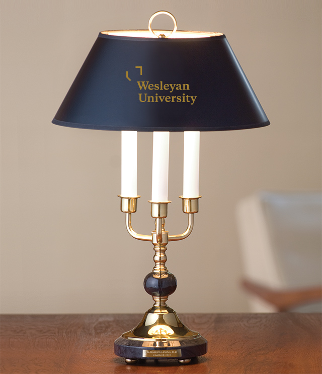 Wesleyan University Home Furnishings - Clocks, Lamps and more - Only at M.LaHart